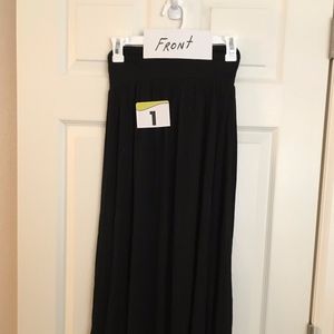 Long Black Skirt